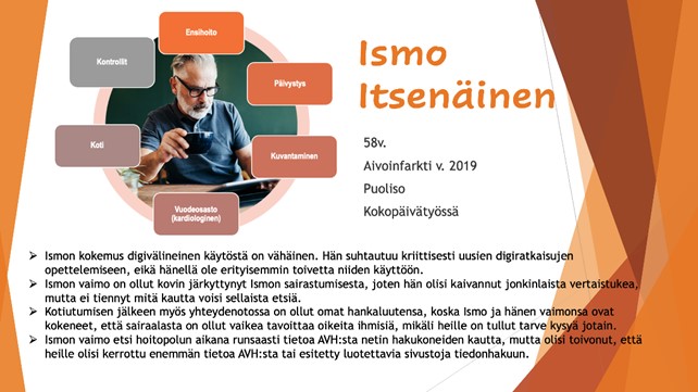 Ismo Itsenäisen profiili kuvana.