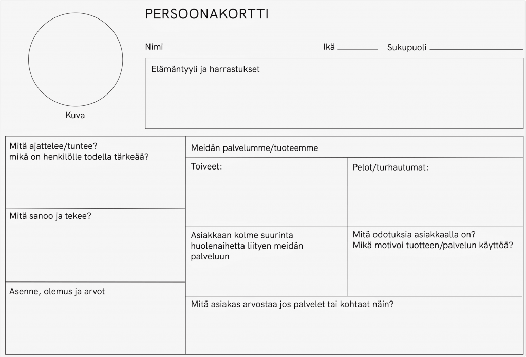 Kuvakaappaus persoonakortista.